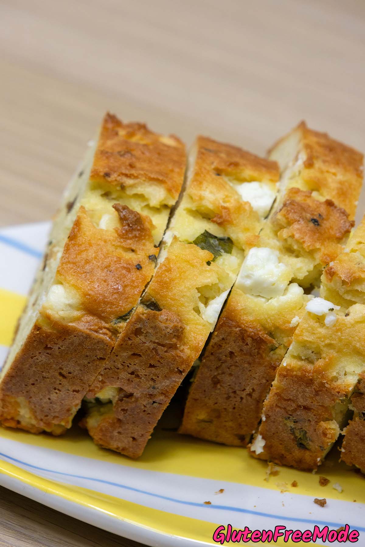 GF Bacon Feta Bread