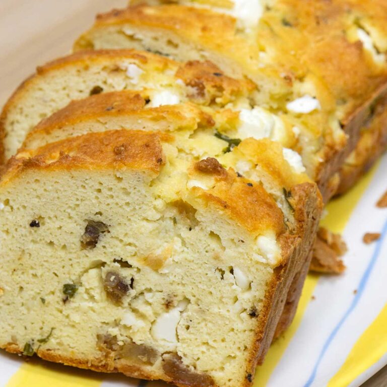 Gluten Free Bacon Feta Bread