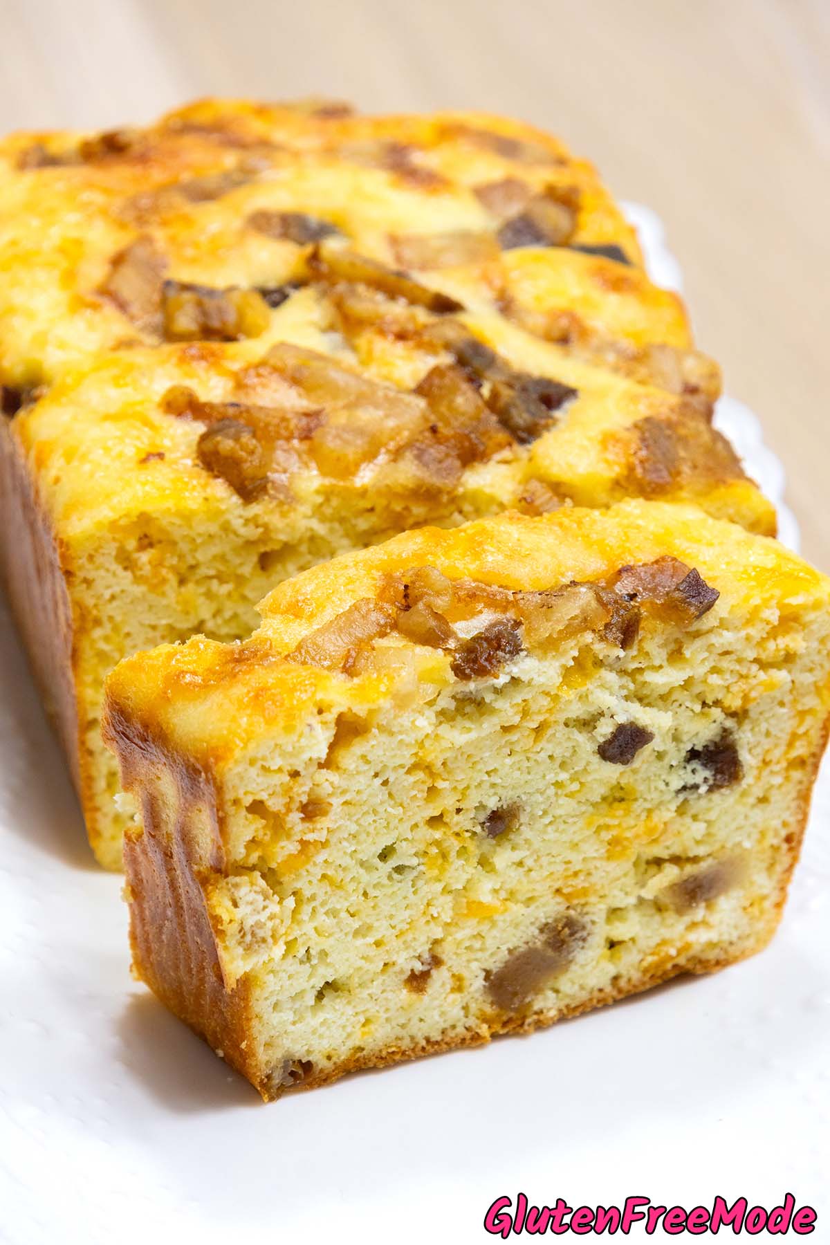 Gluten Free Cheddar & Bacon Bread
