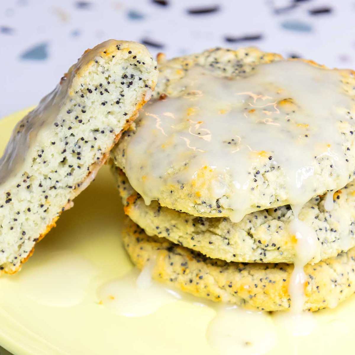 Gluten Free Lemon Poppy Seed Cookies