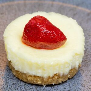 Gluten Free Mini Cheesecake Bites