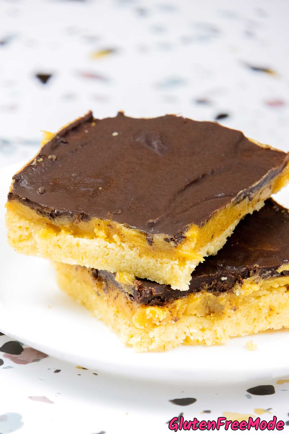 Gluten Free Peanut Butter Caramel Bars Recipe 