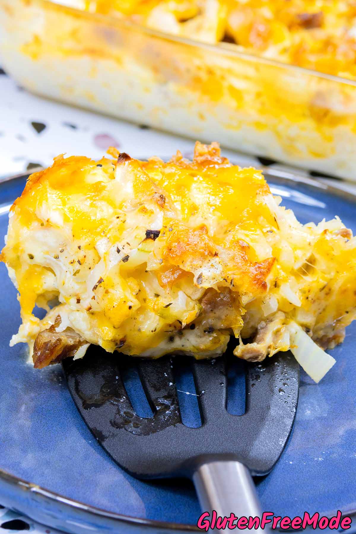 Loaded Cauliflower & Bacon Casserole