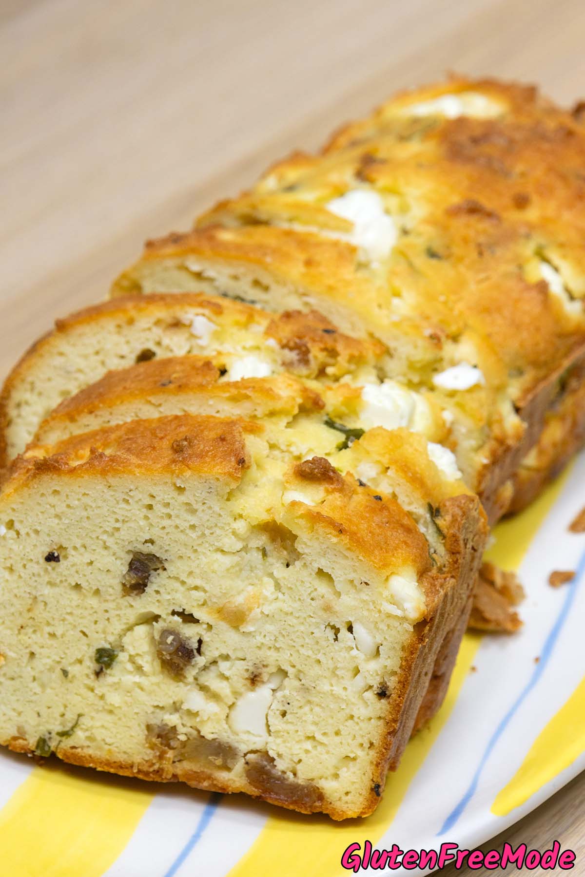 Low Carb Gluten Free Bacon Feta Bread