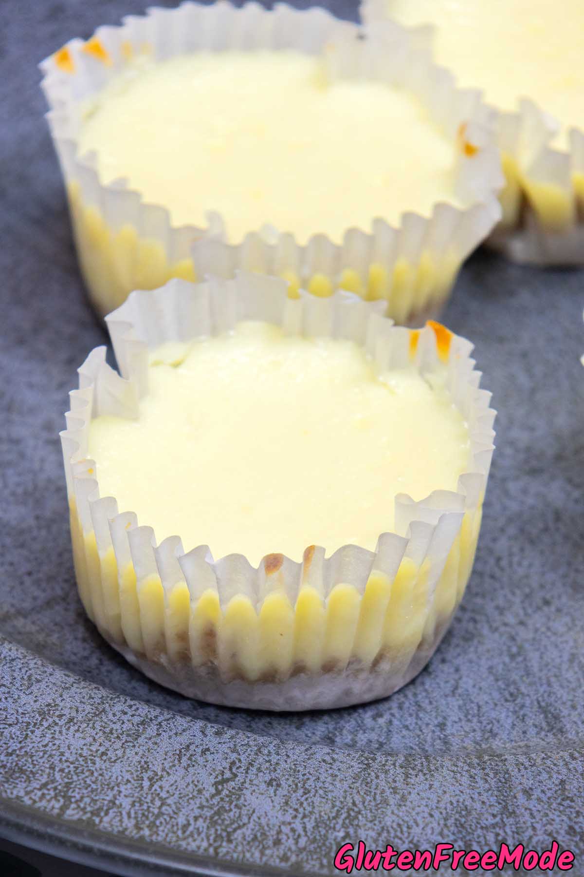My Gluten Free Mini Cheesecake Bites