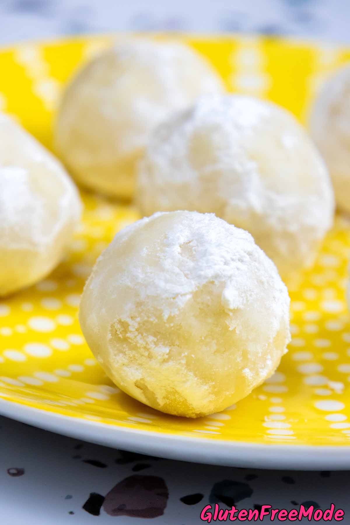 No Bake Snowball Cookies
