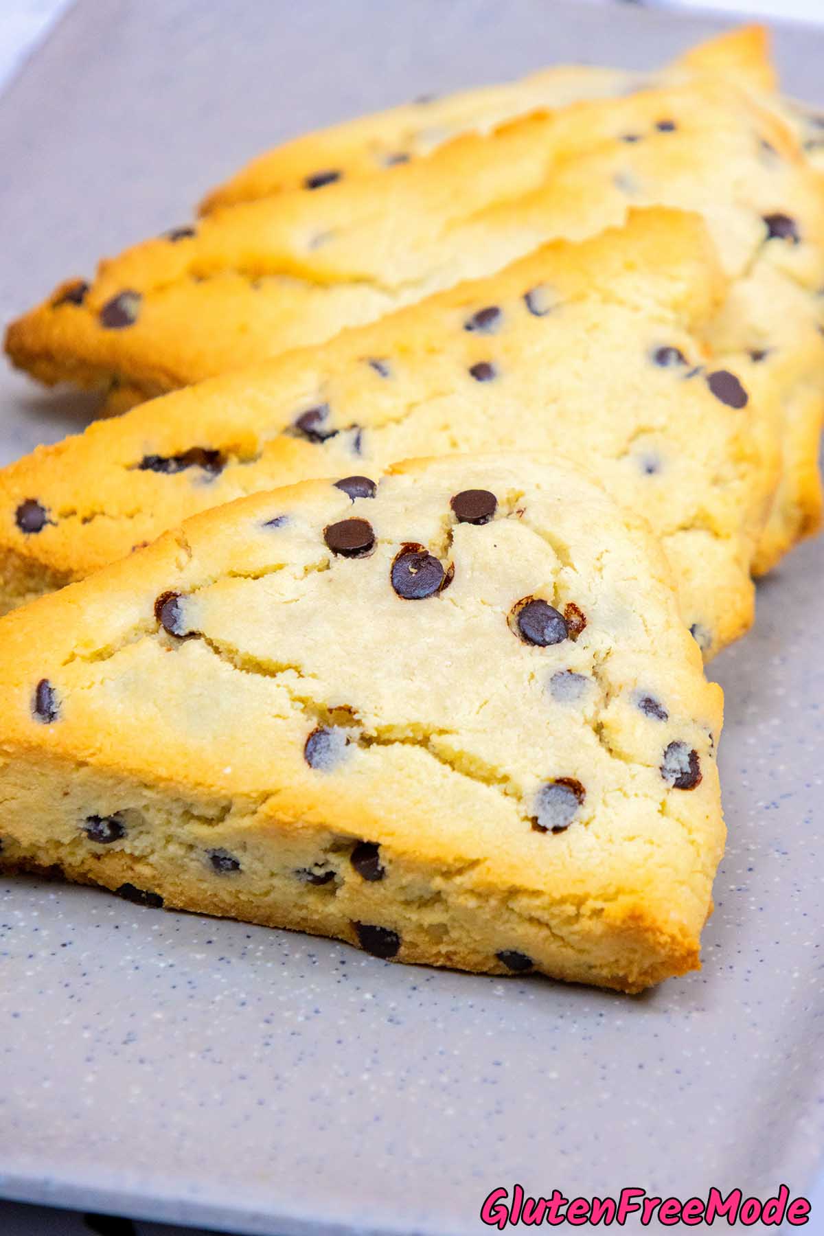 Yummy Gluten Free Chocolate Chip Scones