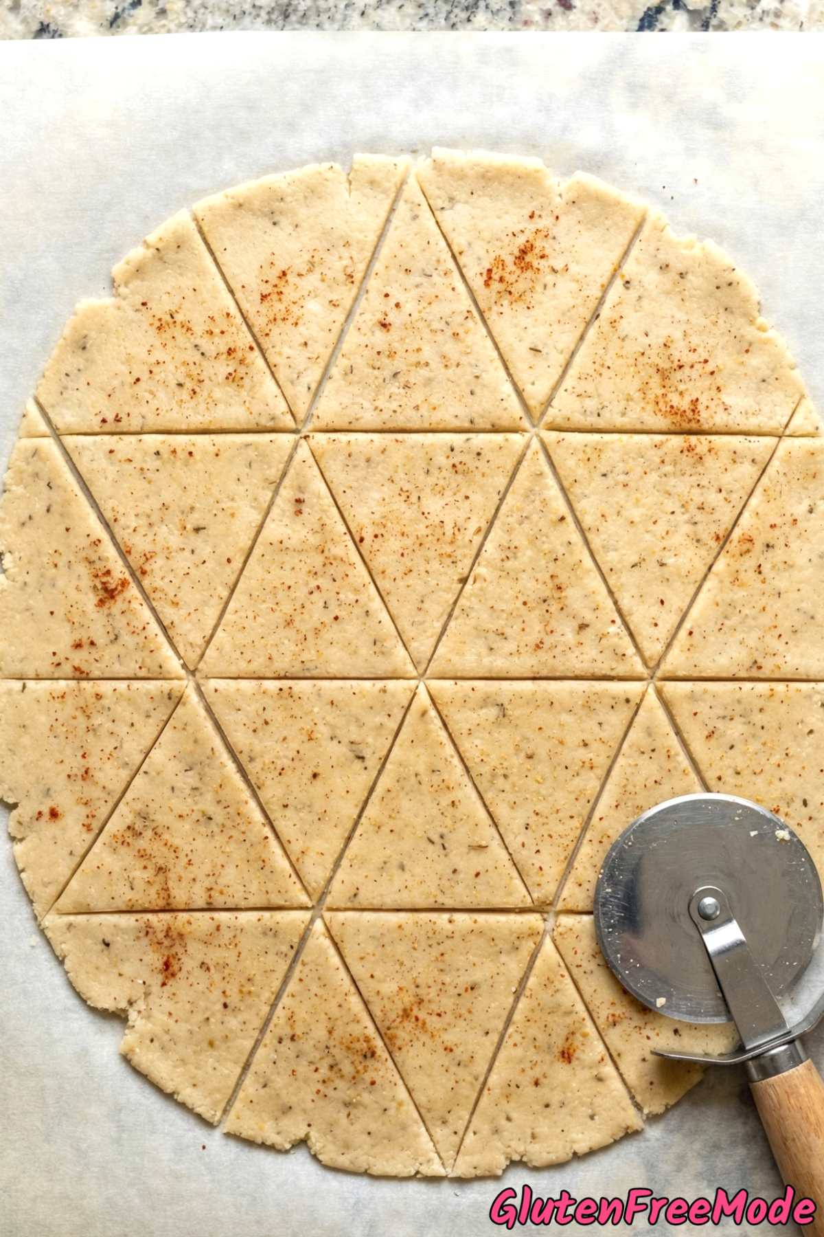 Gluten Free Almond Flour Tortilla Chips Step 4