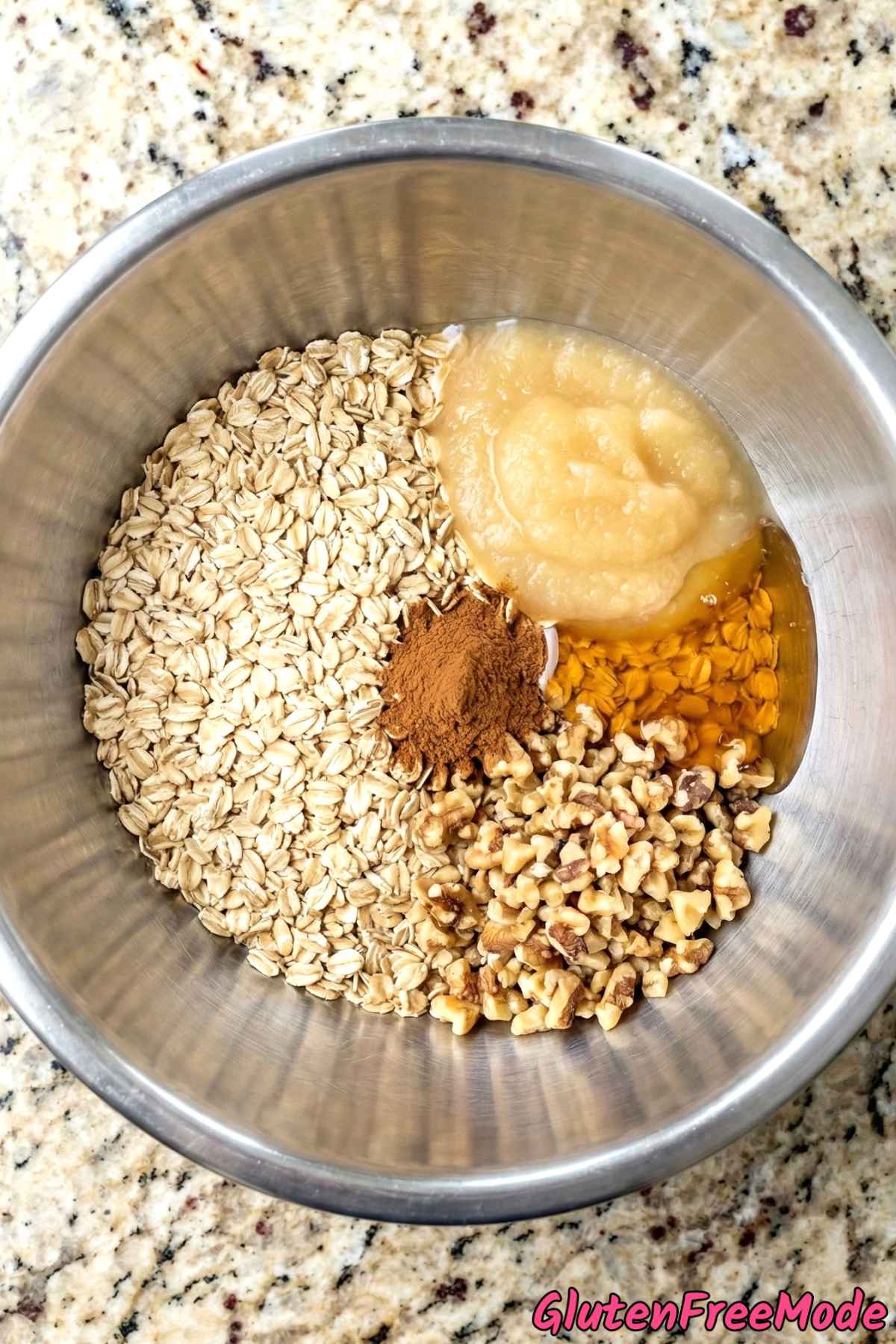 Gluten Free Apple Cinnamon Granola Bites Step 2