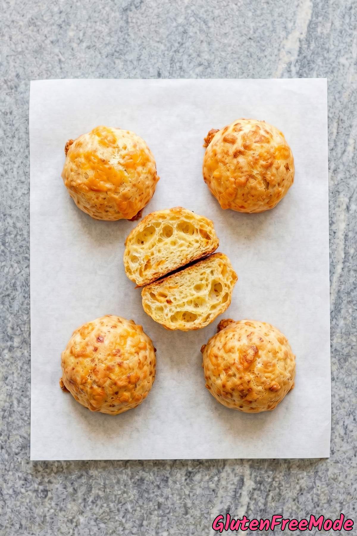 Irresistible gluten free baked cheese puffs