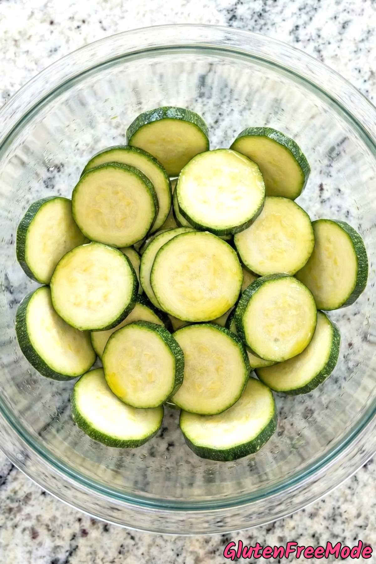 Gluten Free Baked Zucchini Crisps Step 3