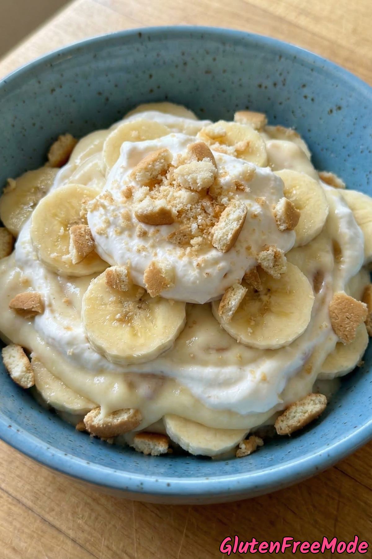 Irresistible gluten free banana pudding cups