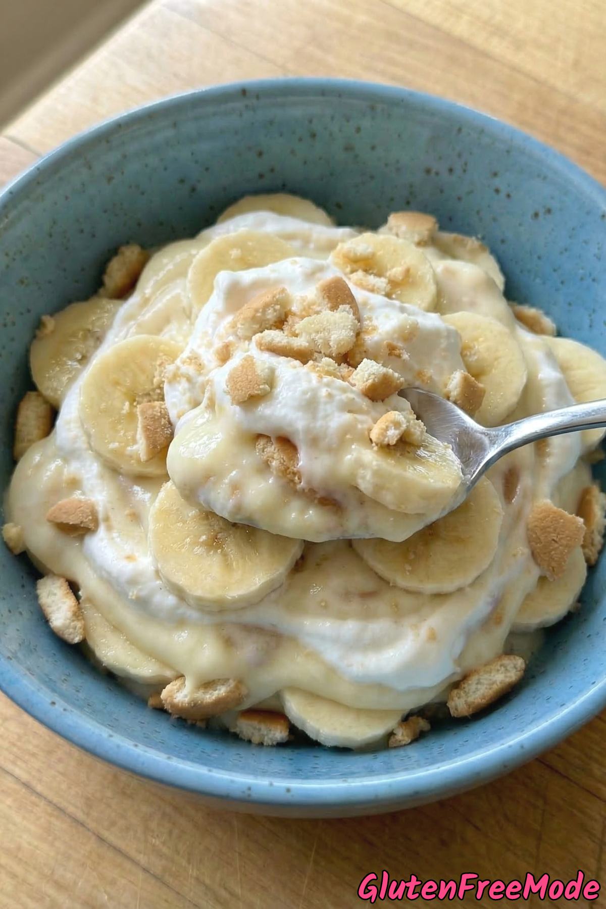 Easy gluten free banana pudding cups