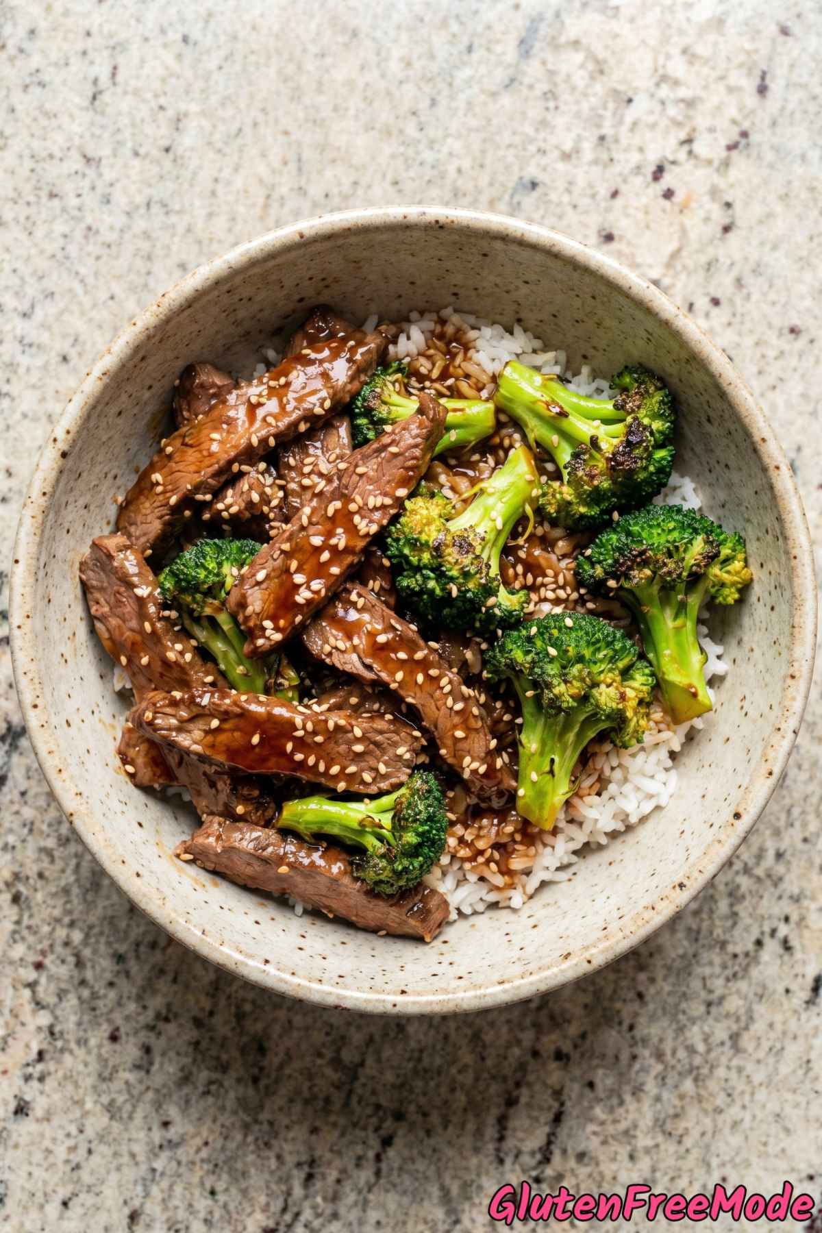 Savory gluten free beef and broccoli