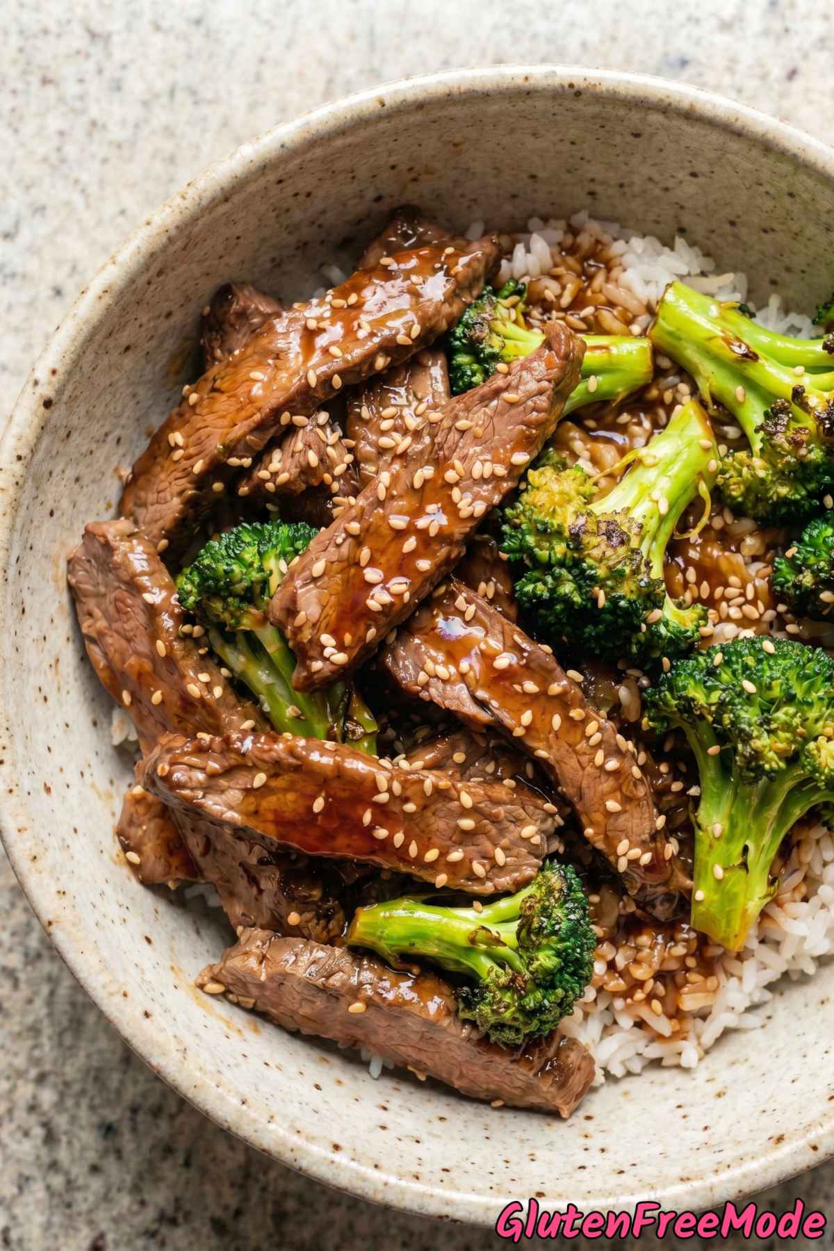 Hearty gluten free beef & broccoli