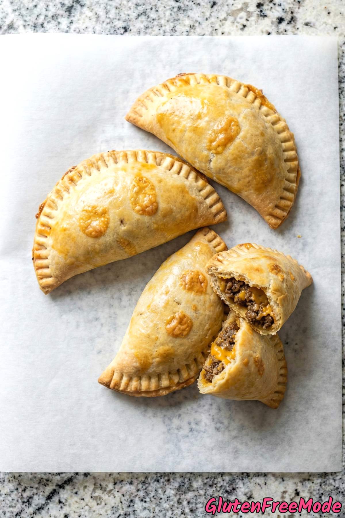 Juicy gluten free beef & cheese empanadas