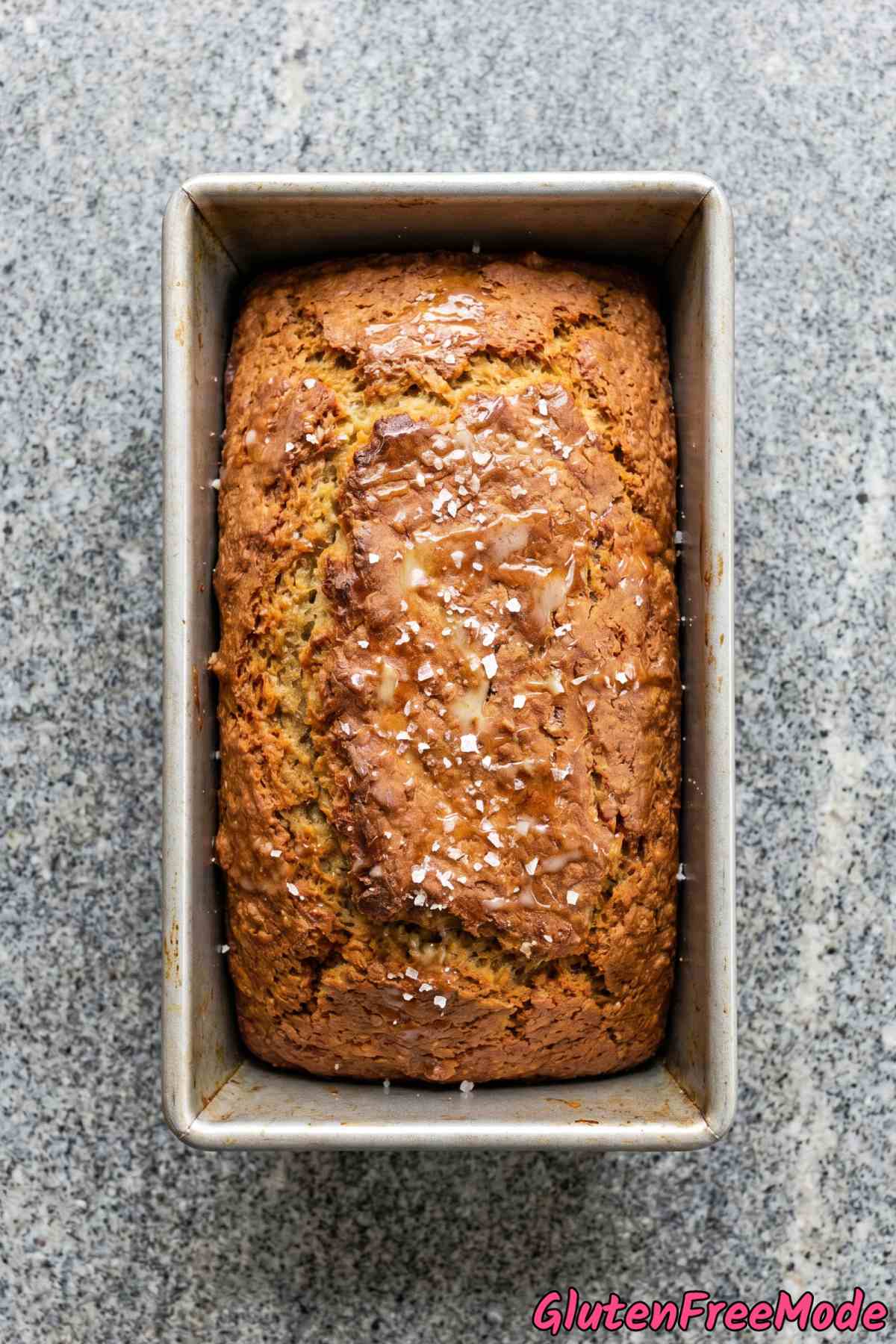 Wholesome gluten free beer bread close up