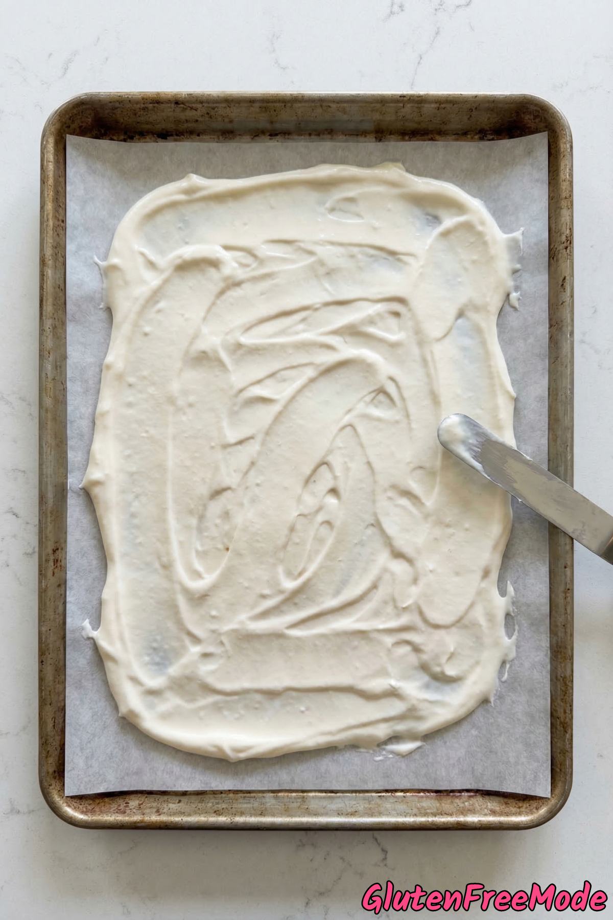 Gluten Free Berry Yogurt Bark Step 3