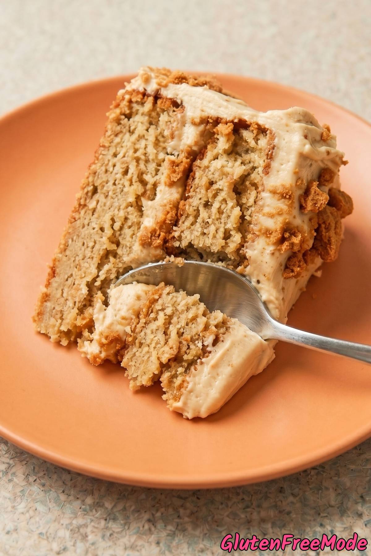 Indulgent cookie butter Biscoff cake