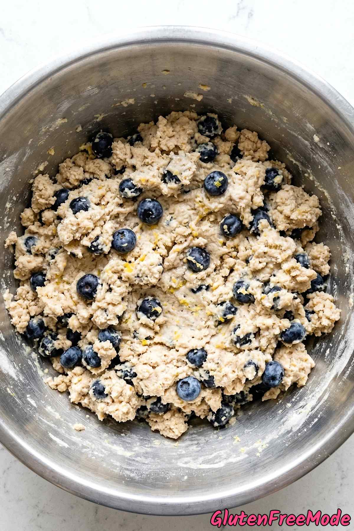 Gluten Free Blueberry Scones Step 2