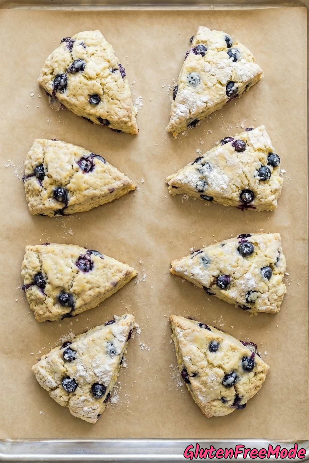 Gluten Free Blueberry Scones Step 3