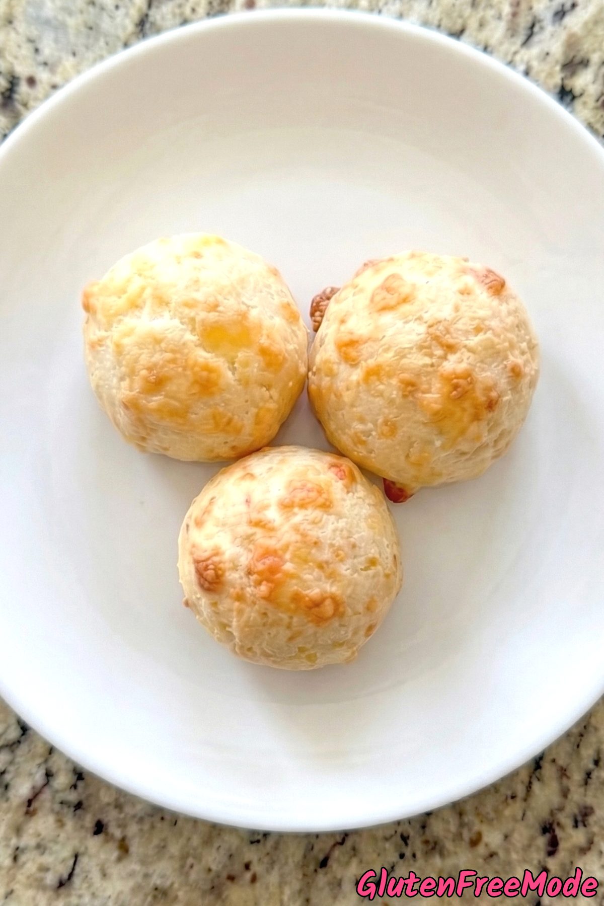 Fresh-baked gluten free Brazilian cheese bread
