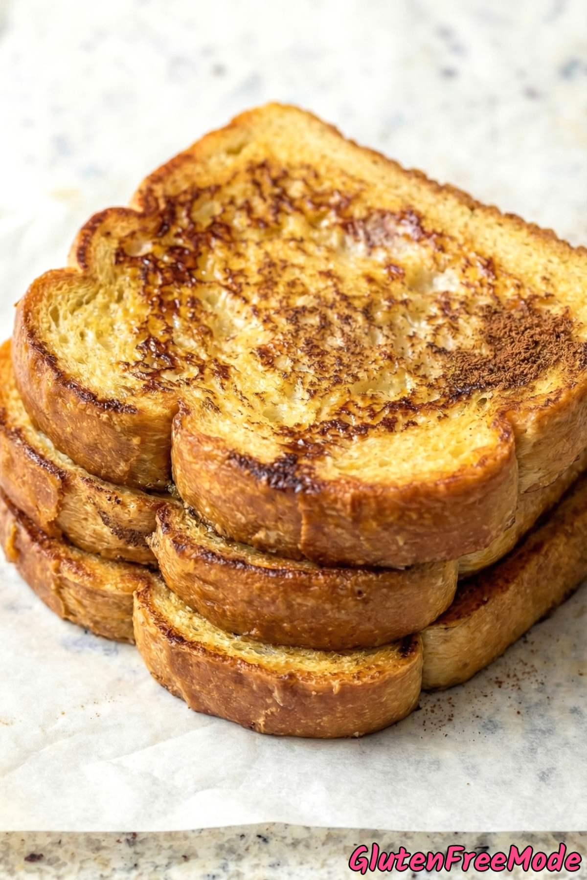 Wholesome gluten free brioche French toast