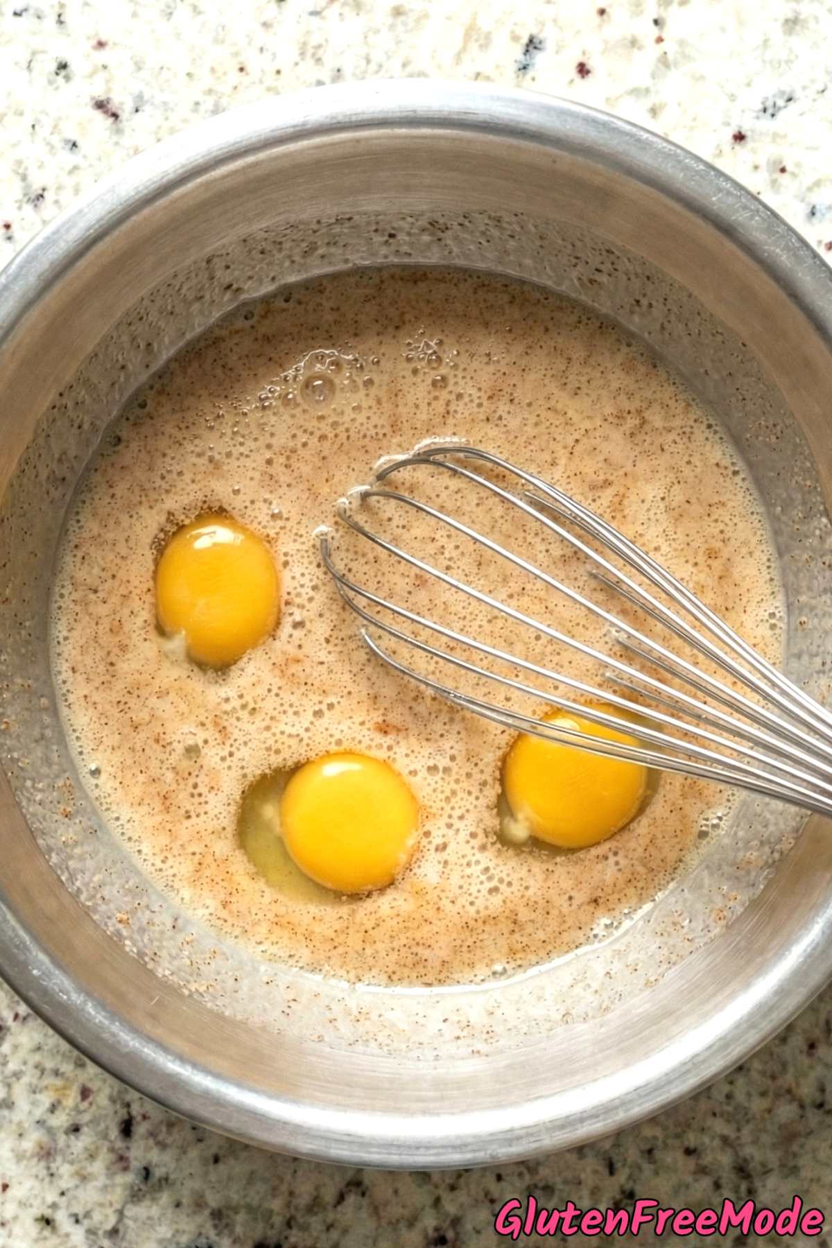 Gluten Free Brioche French Toast Step 1