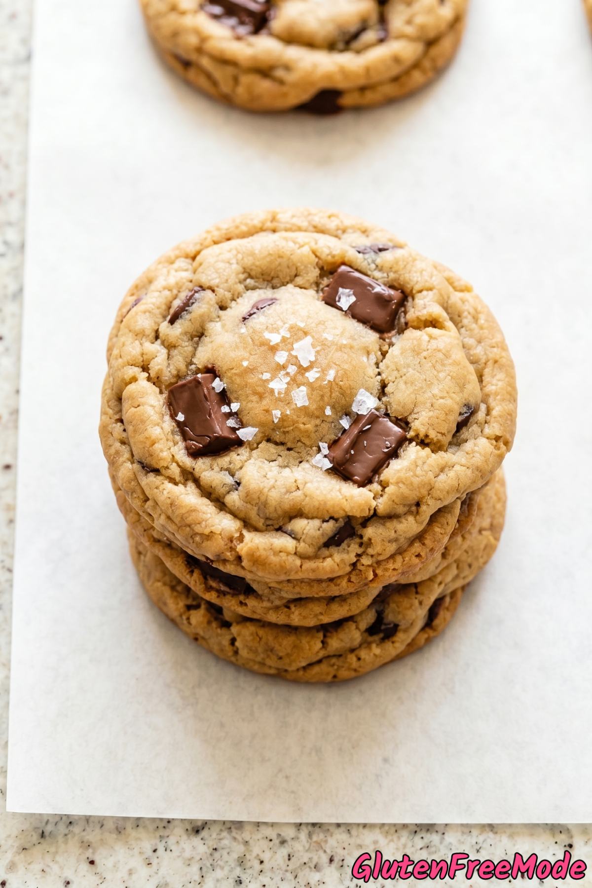 Soft gluten free brown butter chocolate chip cookies