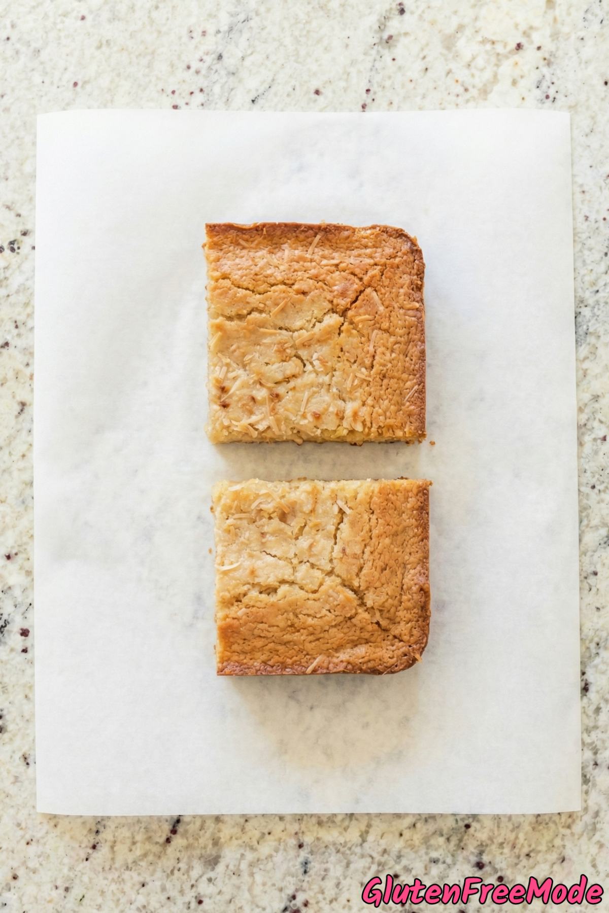Irresistible gluten free browned butter mochi cake