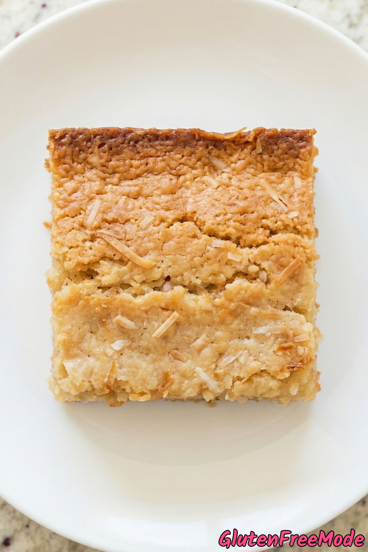 Homemade browned butter mochi cake gluten free