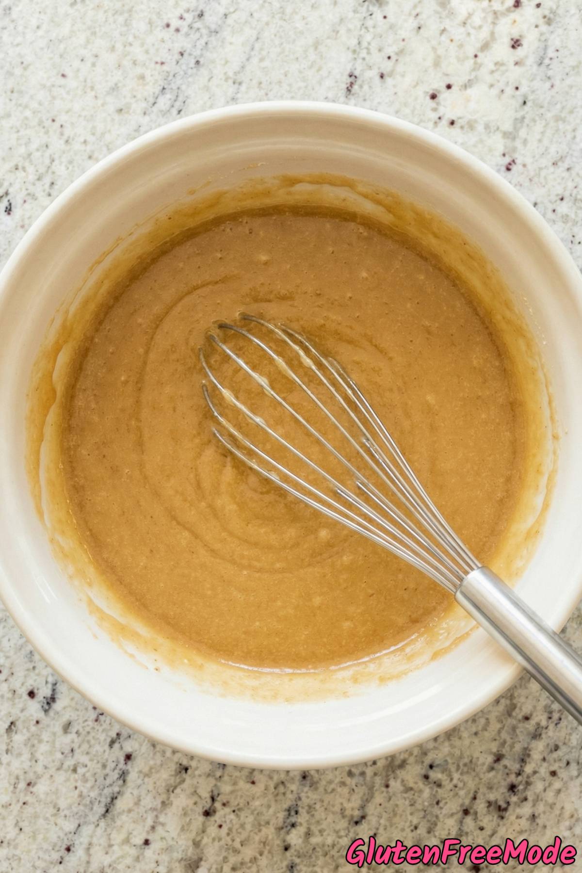 Gluten Free Browned Butter Mochi Cake Step 4