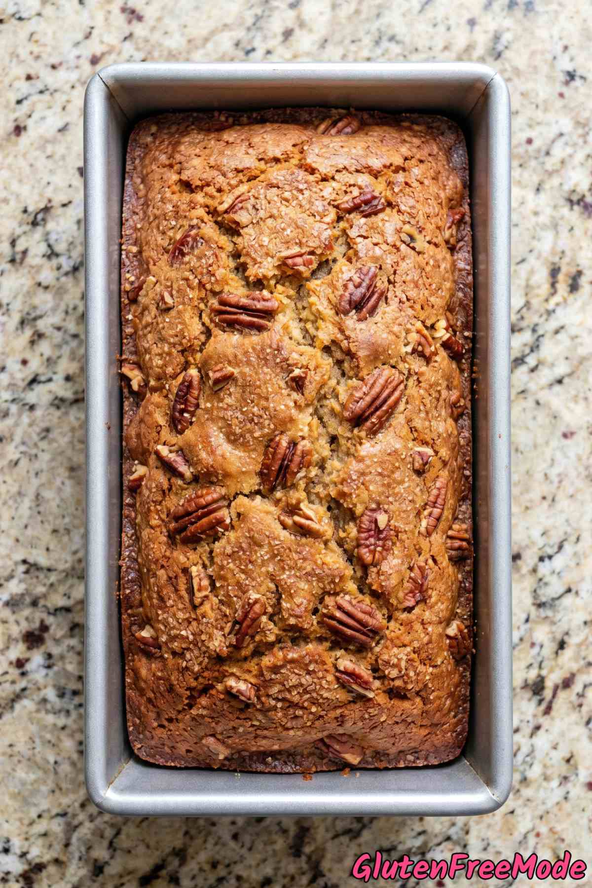 Fresh browned butter pecan cookie bread