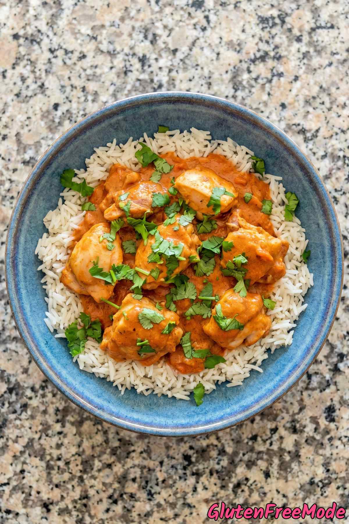 Tender gluten free butter chicken recipe