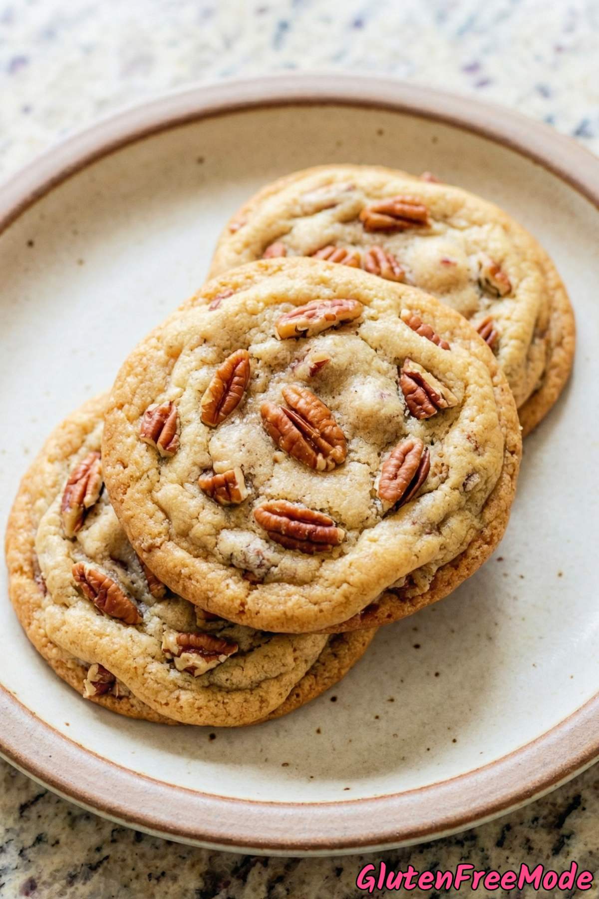 Irresistible gluten free butter pecan cookies