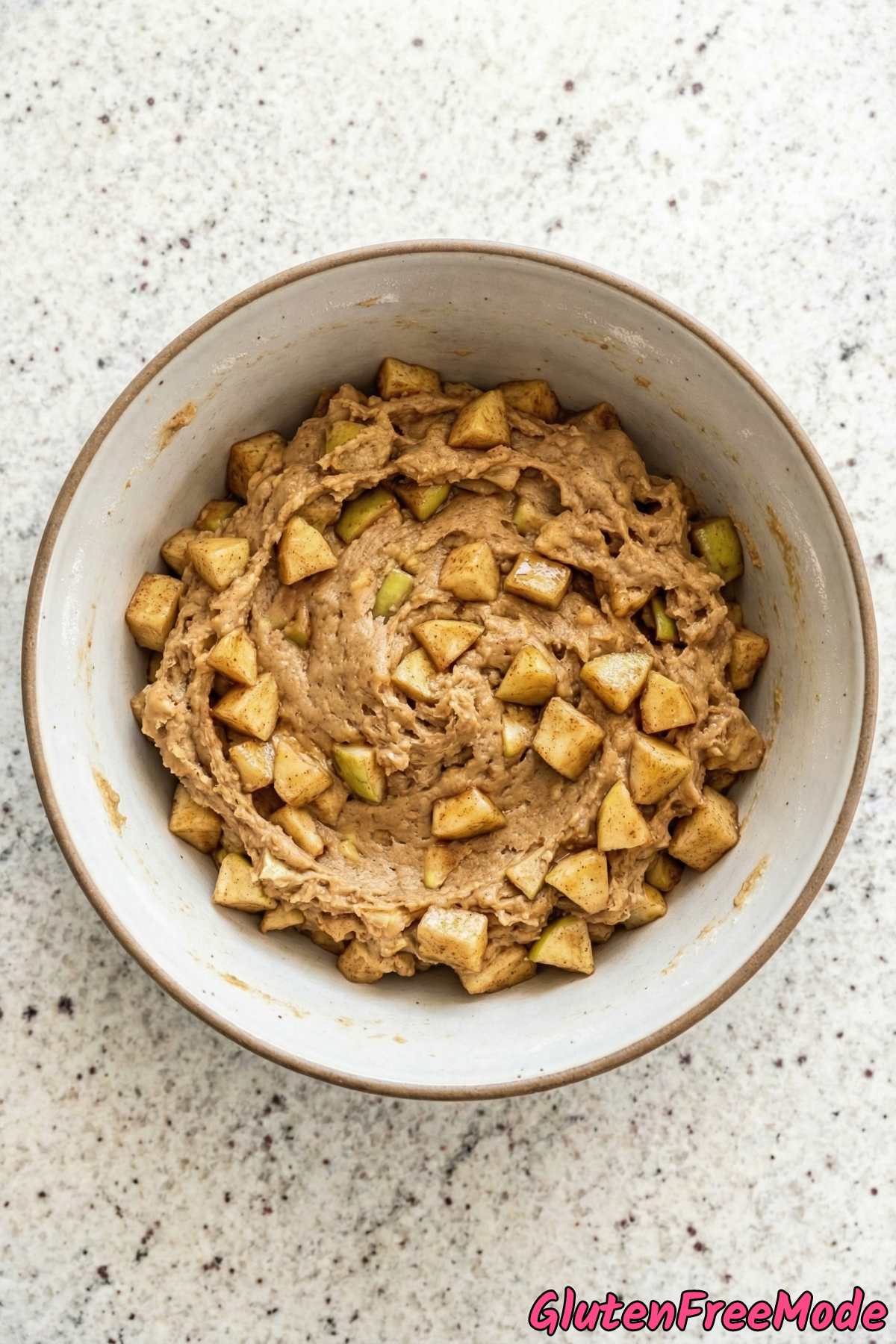 Gluten Free Caramel Apple Skillet Cookie Step 4