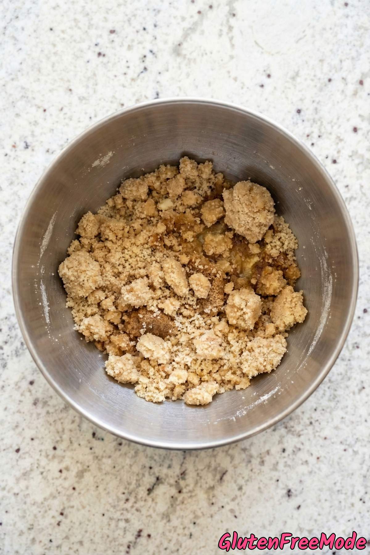 Gluten Free Caramel Pecan Turtle Bars Step 2