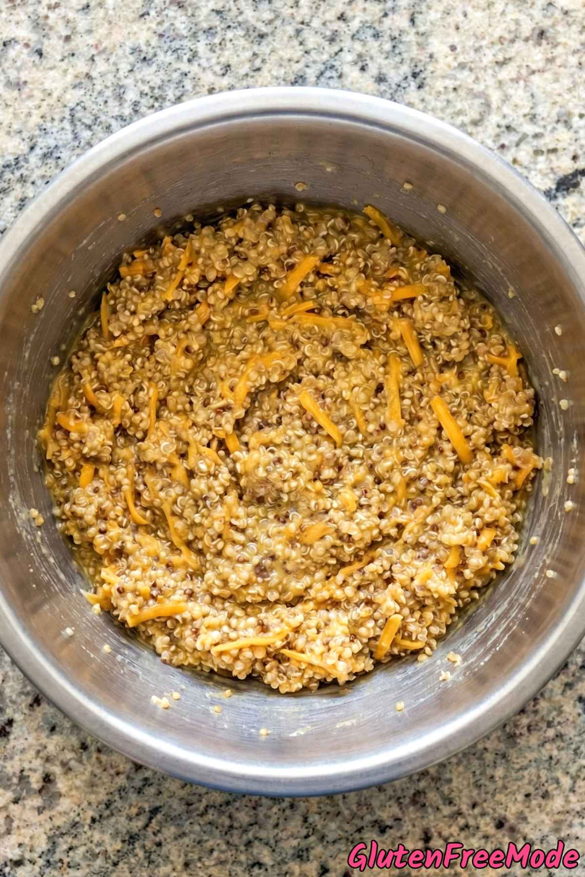 Gluten Free Cheddar Quinoa Crisps Step 2