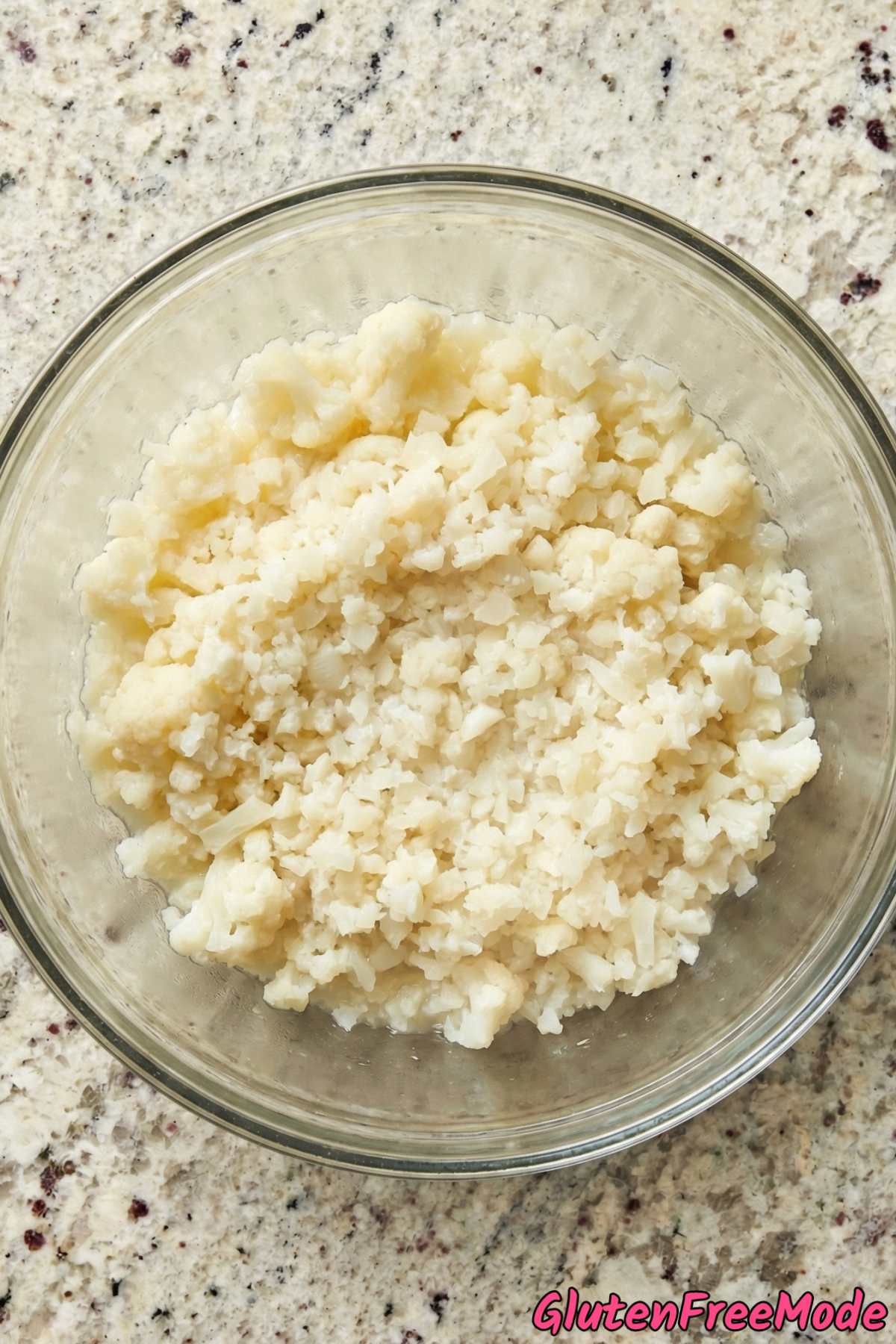 Gluten Free Cheesy Cauliflower Crisps Step 2