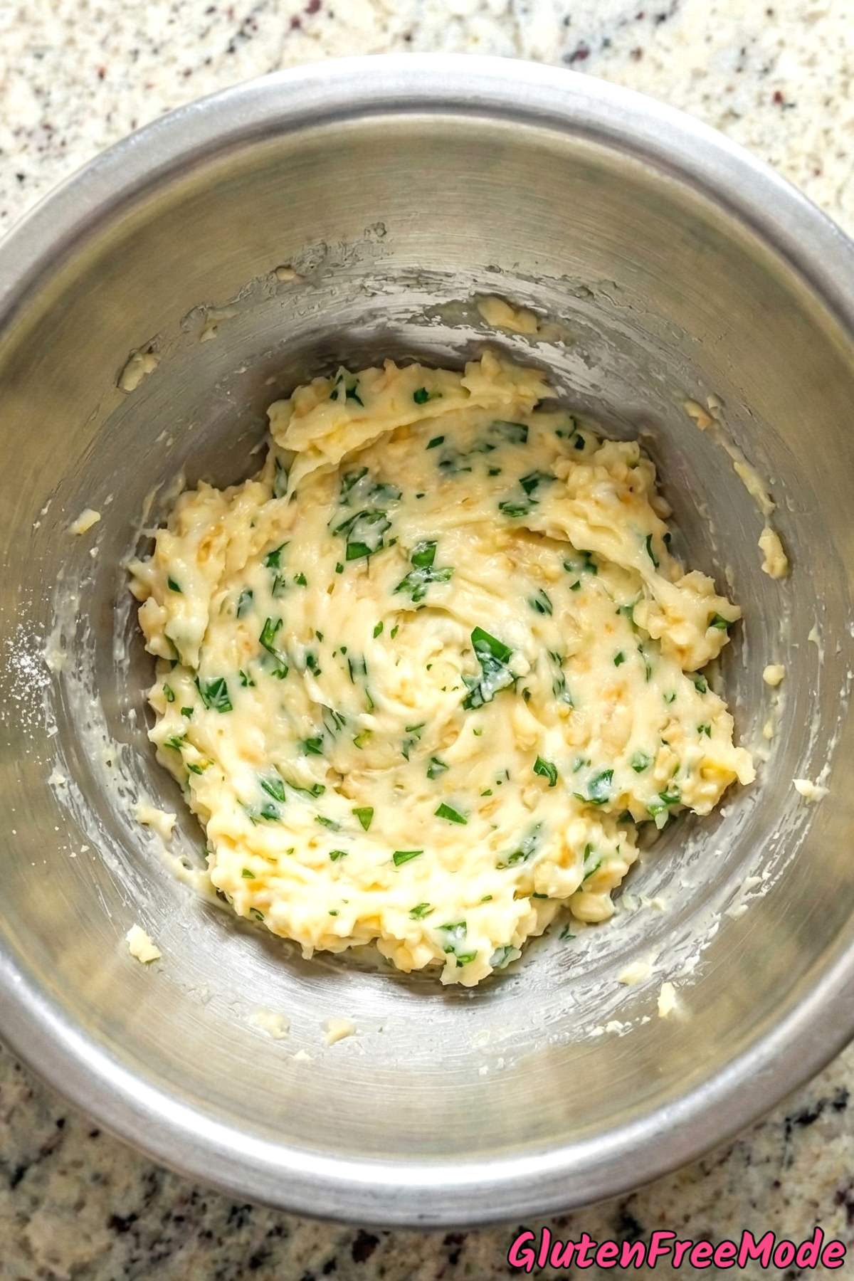 Gluten Free Cheesy Garlic Bread Step 3