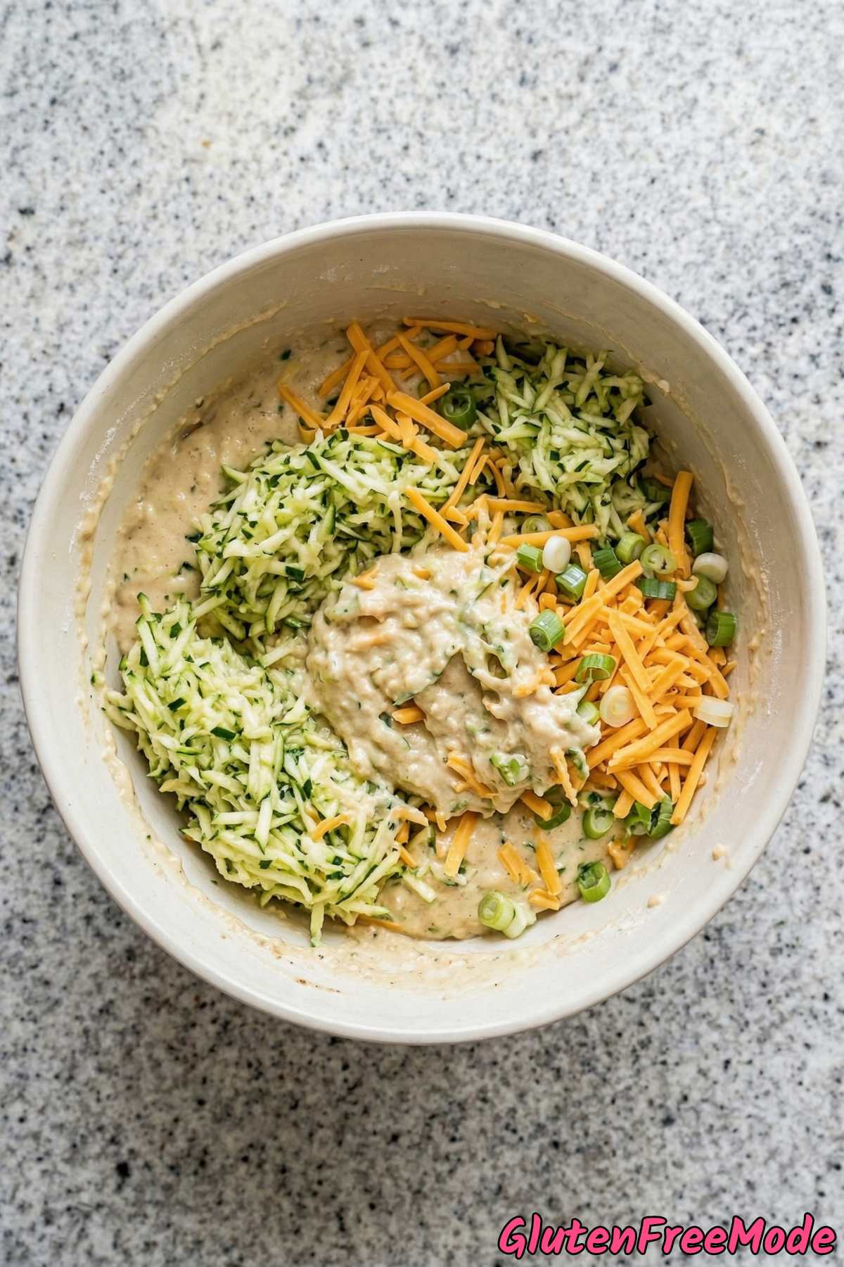 Gluten Free Cheesy Zucchini Bread Step 4