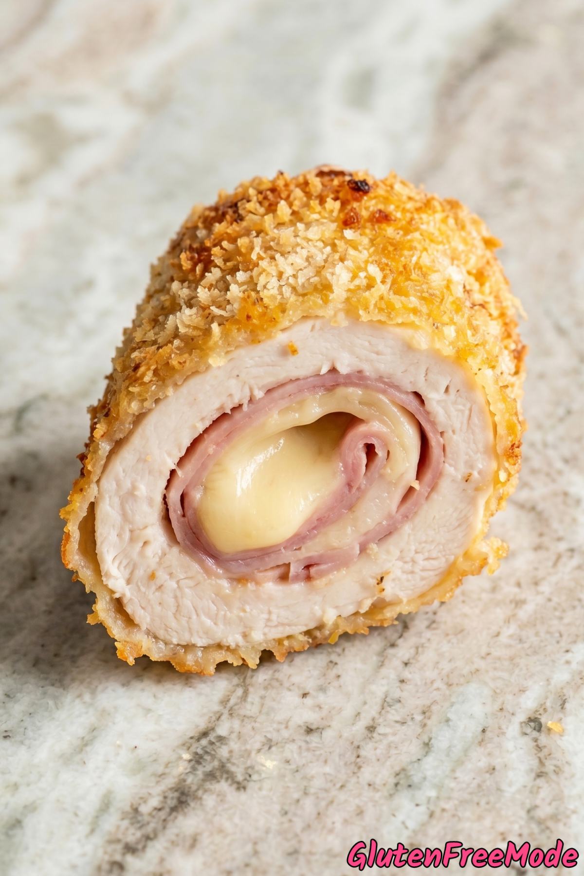 Classic gluten free chicken cordon bleu