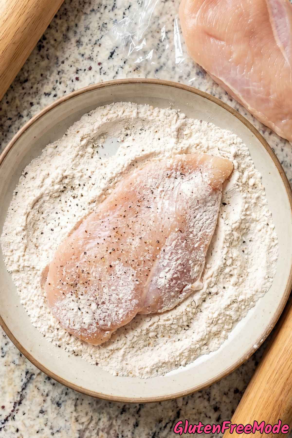 Gluten Free Chicken Marsala Step 1