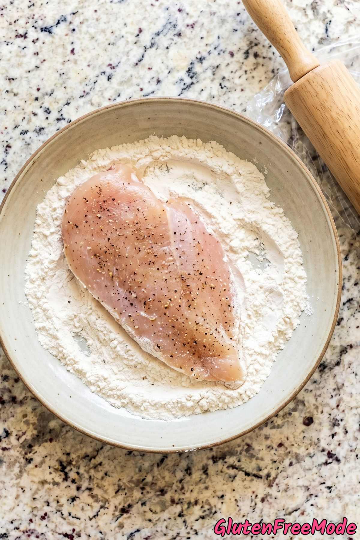 Gluten Free Chicken Piccata Step 1