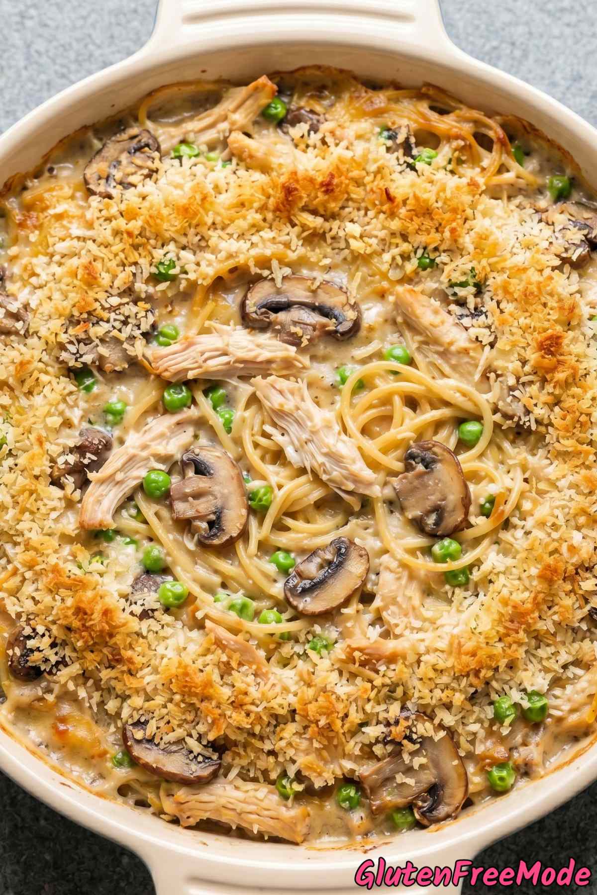 Easy gluten free chicken tetrazzini