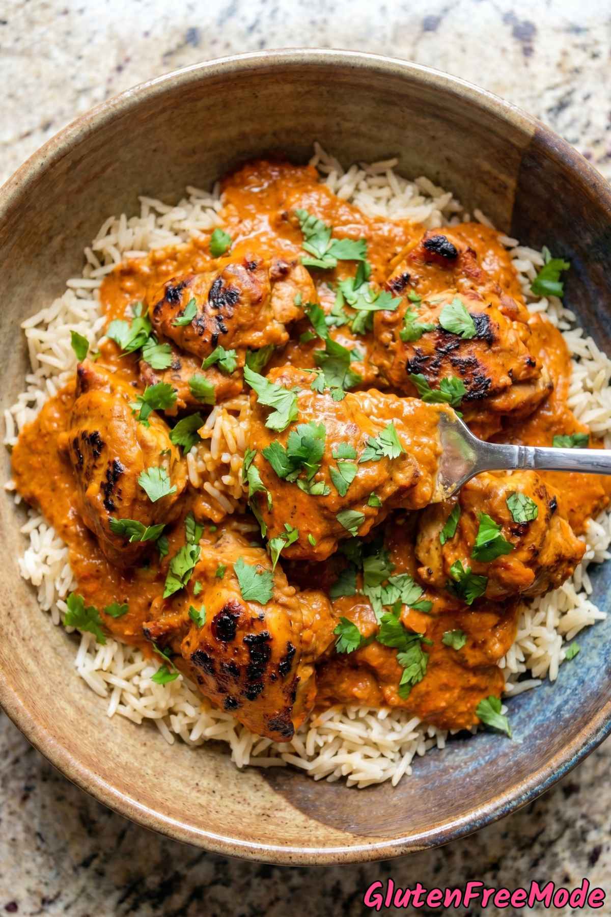 Creamy gluten free chicken tikka masala