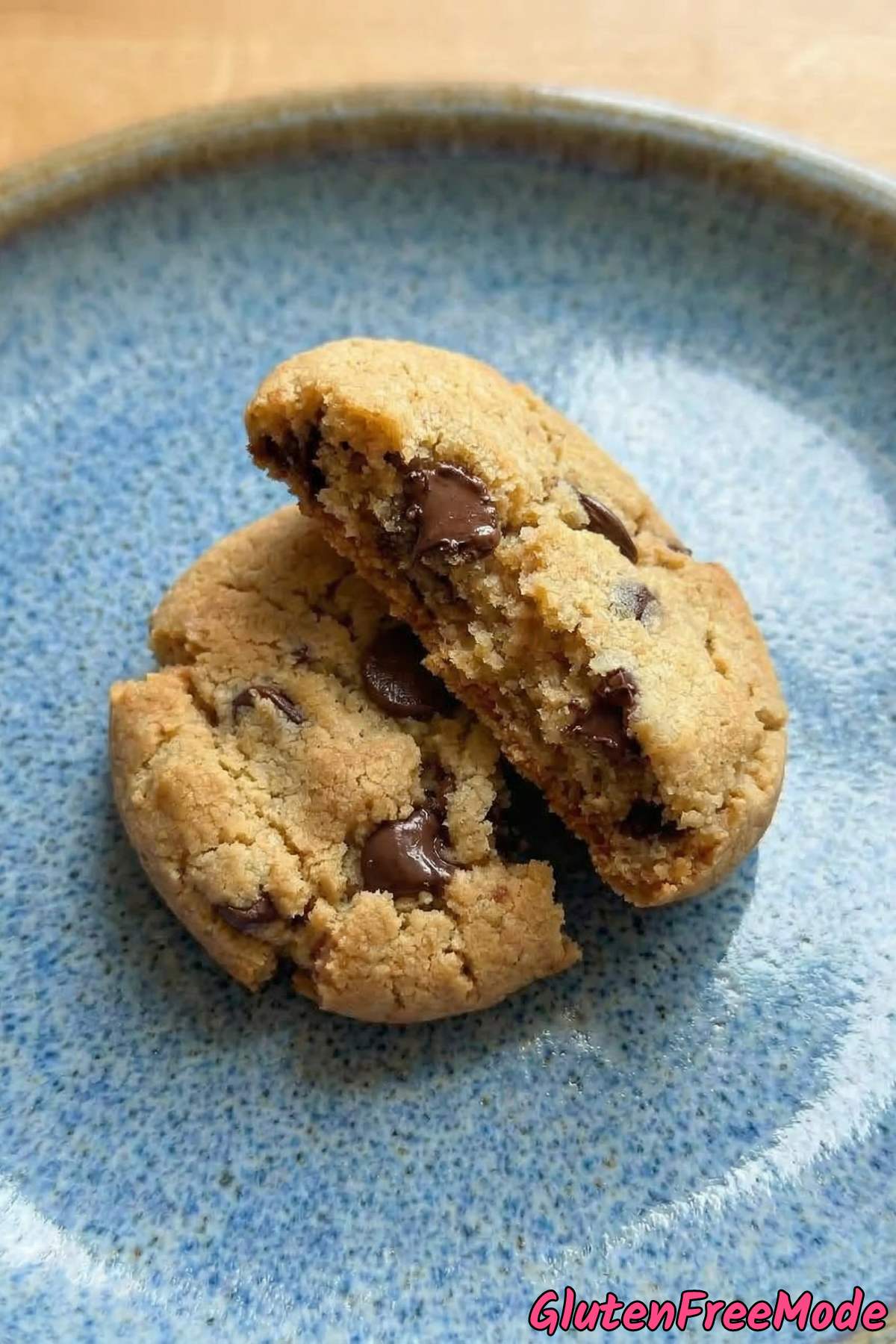 Wholesome gluten free chocolate chip cookies