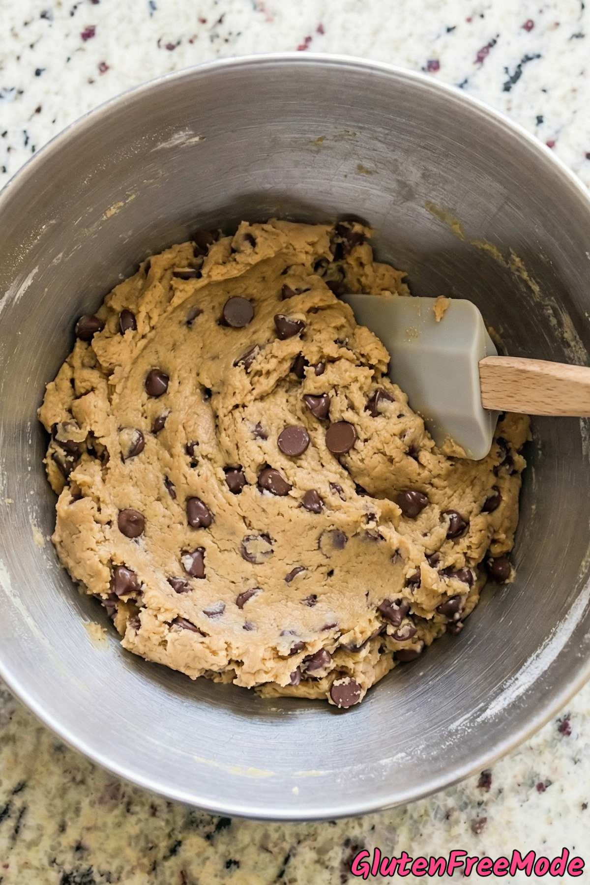 Gluten Free Chocolate Chip Skillet Cookie Step 3