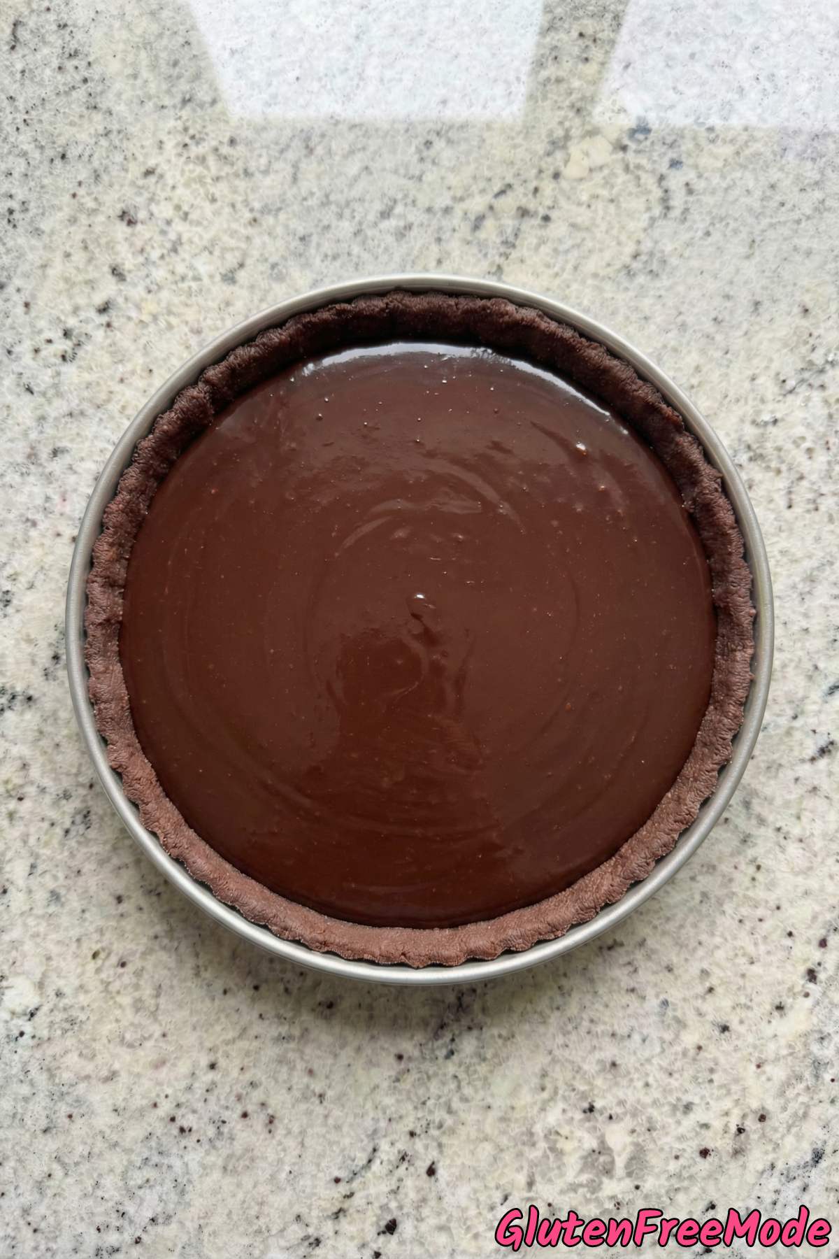 Gluten Free Chocolate Hazelnut Tart Step 5