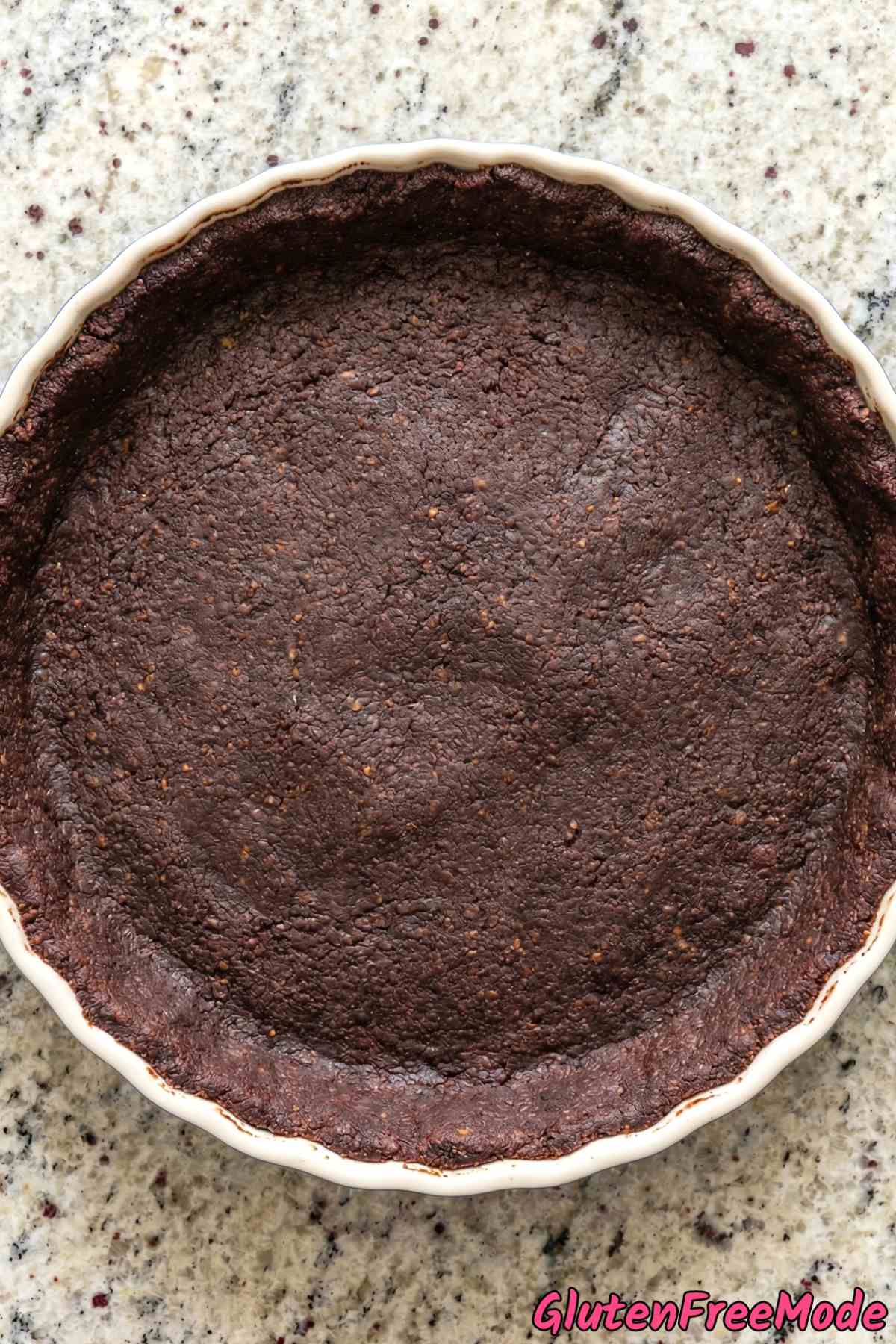 Gluten Free Chocolate Orange Tart Step 2